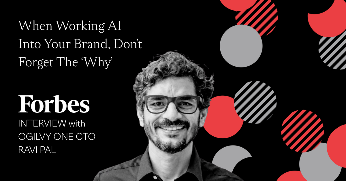 FORBES: When Working AI Into Your Brand, Don't Forget The Why